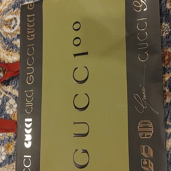 Large gucci paper tote bag - Picture 2 of 5